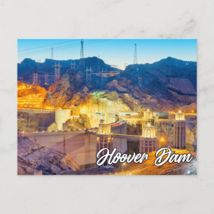 Carte Postale Hoover Dam, Nevada, États-Unis