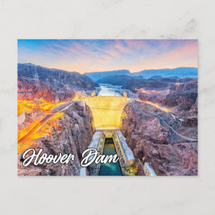 Carte Postale Hoover Dam, Nevada, États-Unis