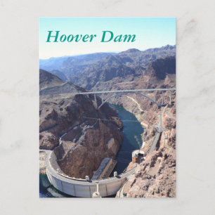 Carte Postale Hoover Dam Post Card