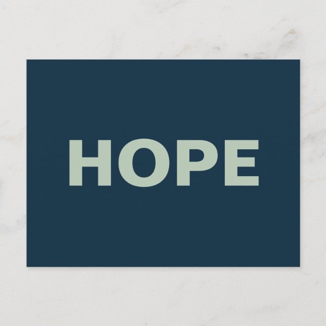 Carte postale Hope (Devant)