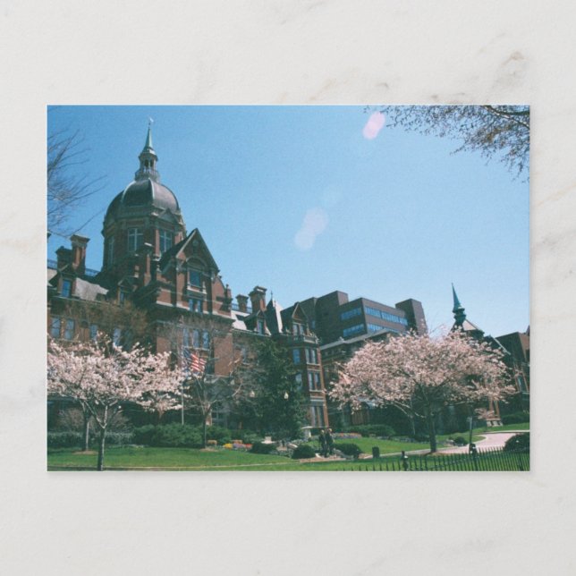 Carte Postale Hôpital Johns Hopkins (Devant)