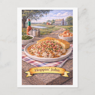 Carte Postale Hoppin' John (Série de cuisine américaine)
