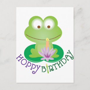 Carte Postale Hoppy Birthday