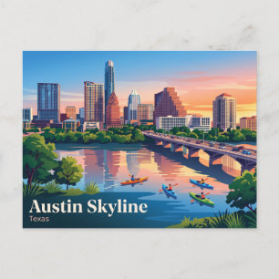 Carte Postale Horizon d'Austin États-Unis
