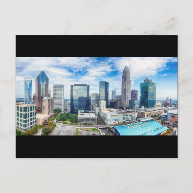 Carte Postale horizon de charlotte ciel bleu (Devant)