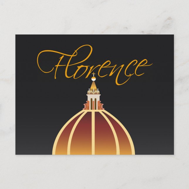 Carte postale horizontale Duomo (Devant)