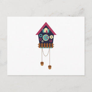 Carte Postale Horloge Cuockoo