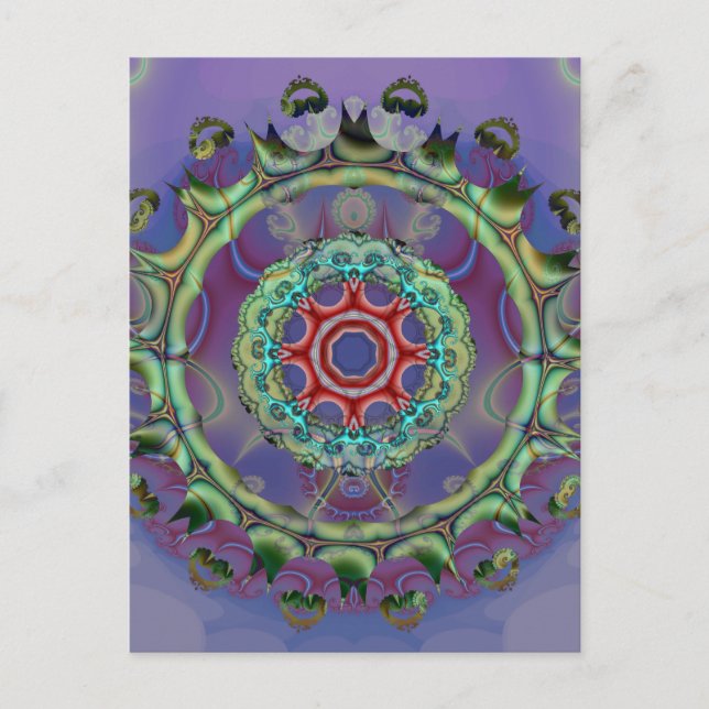 Carte Postale horloge mutant (Devant)