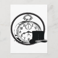 horloge vapeur, engrenage, casquette