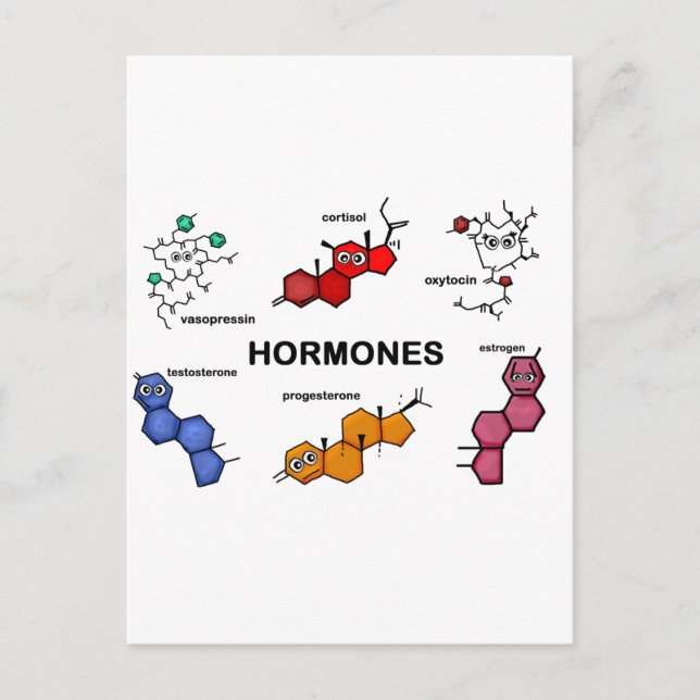 Carte Postale Hormones (Devant)