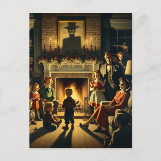 Carte Postale Horreur de Noël (Devant)