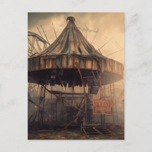 Carte Postale horreur du cirque apocalyptique