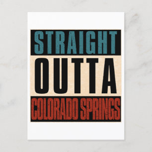 Carte Postale Hors droit Colorado Springs Colorado CO