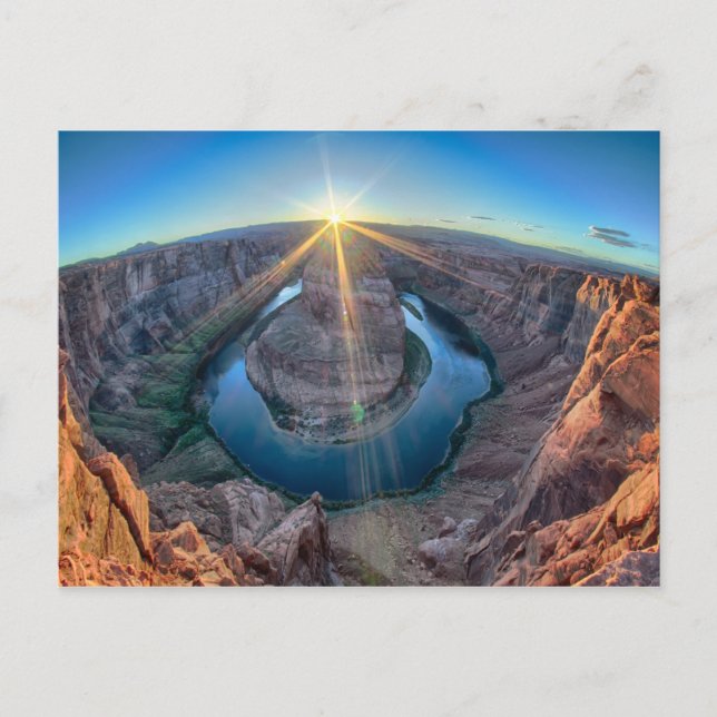 Carte Postale horseshoe plier arizona (Devant)