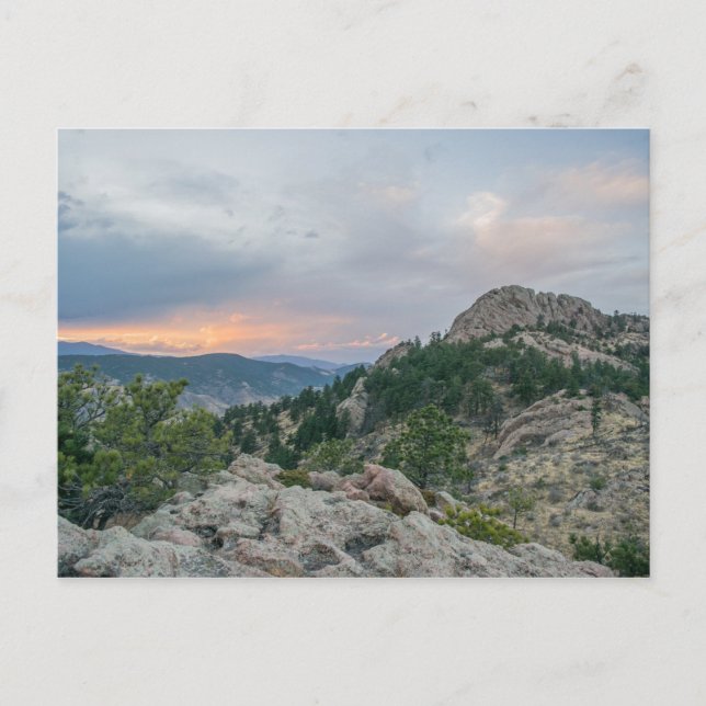 Carte postale Horsetooth Rock Colorado (Devant)