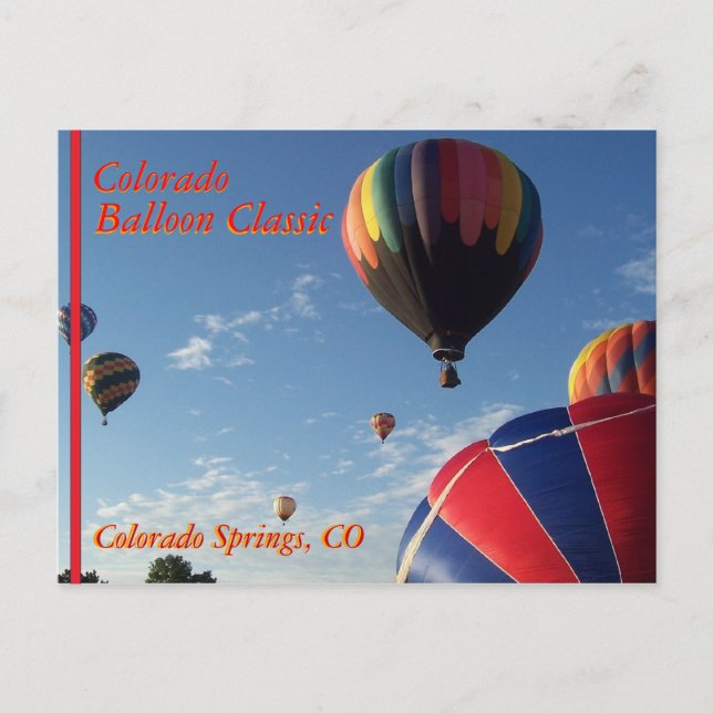 Carte Postale Hot Air Balloon Festival II (Devant)