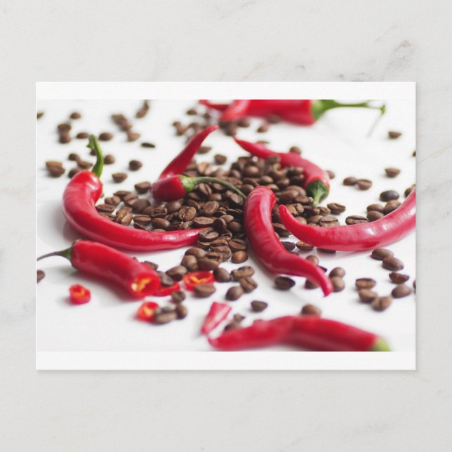 Carte Postale Hot Chili Café (Devant)