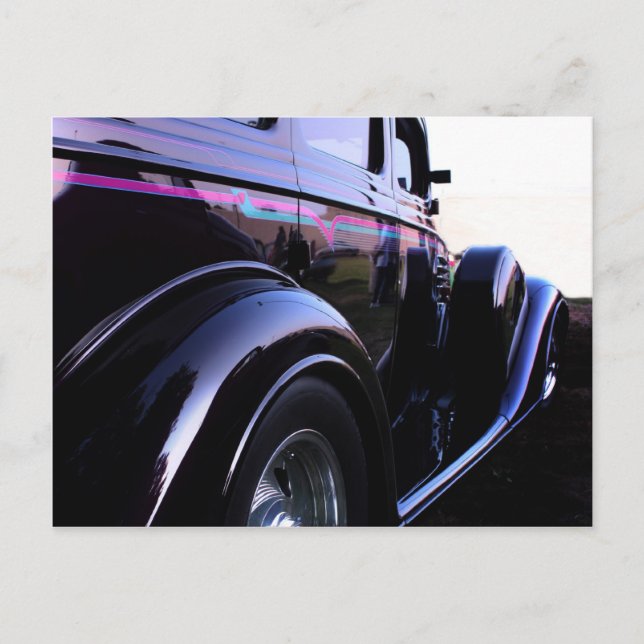 Carte Postale hot rod (Devant)