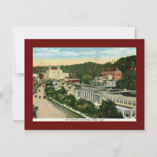 Carte Postale Hot Springs National Park, AR Vintage Vintage