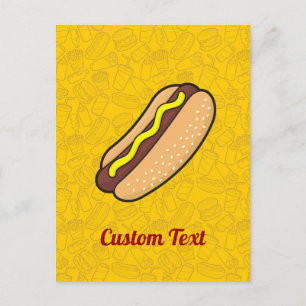Carte postale Hotdog