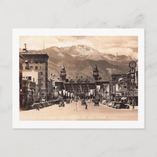 Carte Postale Hôtel Antlers, Colorado Springs, Colorado Vintage