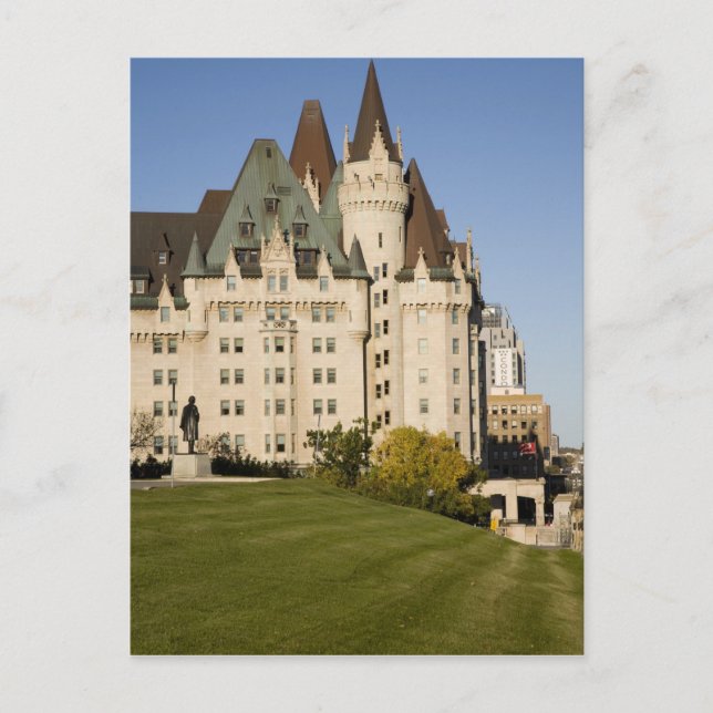 Carte Postale Hôtel Château Laurier à Ottawa, Ontario, Canada (Devant)