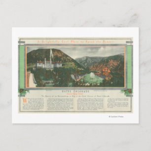 Carte Postale Hotel Colorado Brochure