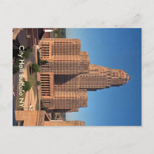 Carte postale - Hôtel de ville Buffalo NY