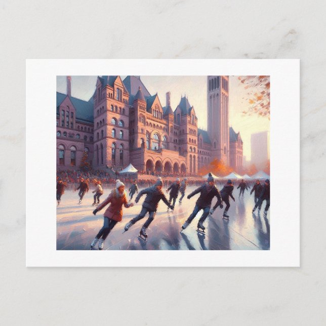 Carte Postale Hôtel de ville de Toronto, (Devant)