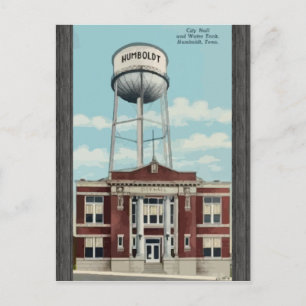 Carte Postale Hôtel De Ville Et Réservoir D'Eau Humboldt, Tena, 