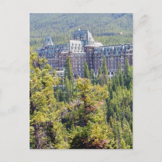 Carte Postale Hôtel Fairmont Banff Springs À Banff Canada (Devant)