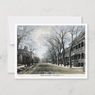 Carte Postale Hôtel Flemington NJ Hunterdon 1910s