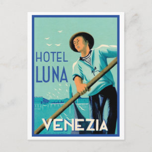 Carte Postale Hotel Luna Venezia