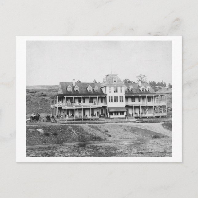 Carte Postale Hotel Minnekahta in Hot Springs, SD Photographie (Devant)