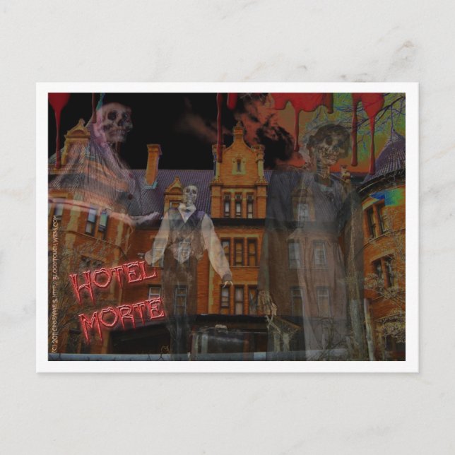 Carte postale Hotel Morte (Devant)