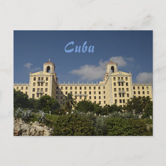 Carte Postale Hôtel Nacional à La Havane, Cuba (Devant)