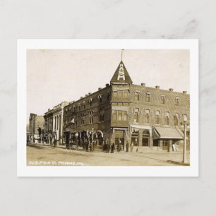 Carte Postale Hôtel Nash, Medford, Oregon Vintage