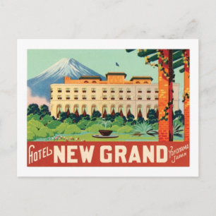 Carte Postale Hotel New Grand, Yokohama Japon