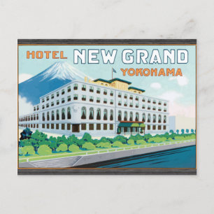 Carte Postale Hotel New Grand Yokohama, Vintage