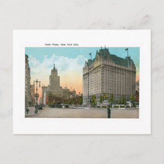 Carte Postale Hotel Plaza, New York City