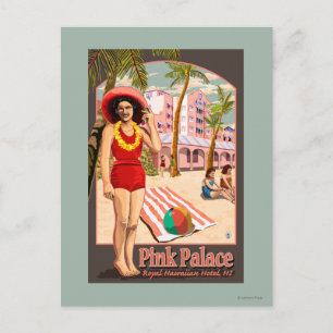 Carte Postale Hôtel Royal Hawaii à Hawaii