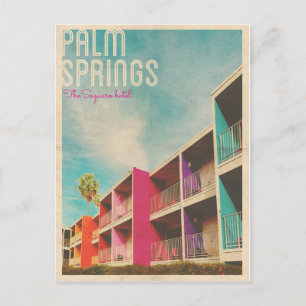 Carte Postale Hôtel vintage Palm Spring