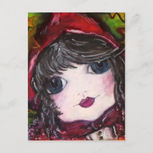 Carte Postale Hotte rouge de Lil'