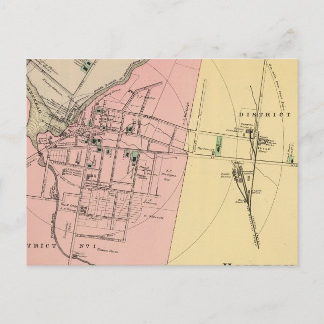 Carte Postale Houlton, Aroostook Co (Devant)