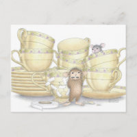Carte postale House-Mouse Designs®