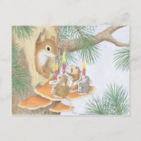 Carte postale House-Mouse Designs®