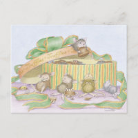 Carte postale House-Mouse Designs®