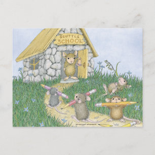 Carte postale House-Mouse Designs®