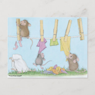 Carte postale House-Mouse Designs®