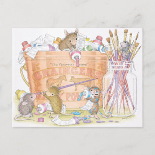Carte postale House-Mouse Designs®